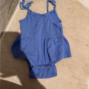 Kate Quinn Blue Kids One Piece Bodysuit